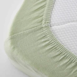 Karaca Home Spannbettlaken Olive Green 140x200 cm + 30 cm Öko-Tex Zertifiziert Grün01 Outlet