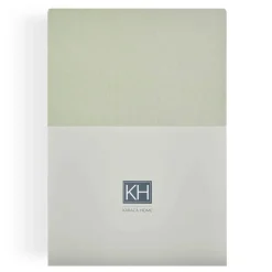 Karaca Home Spannbettlaken Olive Green 140x200 cm + 30 cm Öko-Tex Zertifiziert Grün01 Outlet