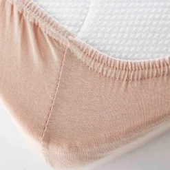 Karaca Home Spannbettlaken Salmon Pink 70x140 cm + 20 cm Öko-Tex Zertifiziert Somon Best
