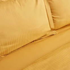 Karaca Home Uniq 100% Baumwolle Double Sateen Bettbezug Senf Senf01