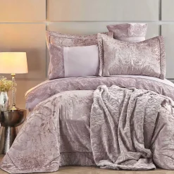 Karaca Home Valeria Best getrocknete Rose 8 Stück Mitgift-Set Staubıge Rose
