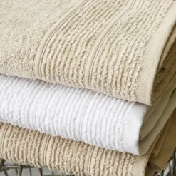 Karaca Home Vinos 4-teiliges Gesicht/Badehandtuch Hamam Set Beige Beıge01 Clearance