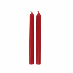 Karaca Home Wave Rote Kerze 2 Teile Rot02 Hot