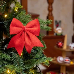 Karaca Home Weihnachten Baum Band, Rot, 12x13 cm Rot02 Best