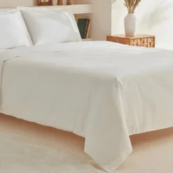 Karaca Home White Collection Lavin 100% Baumwolle Doppelbett Bettwäsche Set Weiß Beyaz Discount