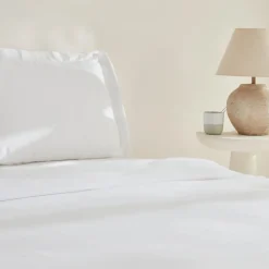 Karaca Home White Collection Felves King Size Bettwäscheset 100% Baumwolle Weiß 240x220 Cm Weıß01 Outlet
