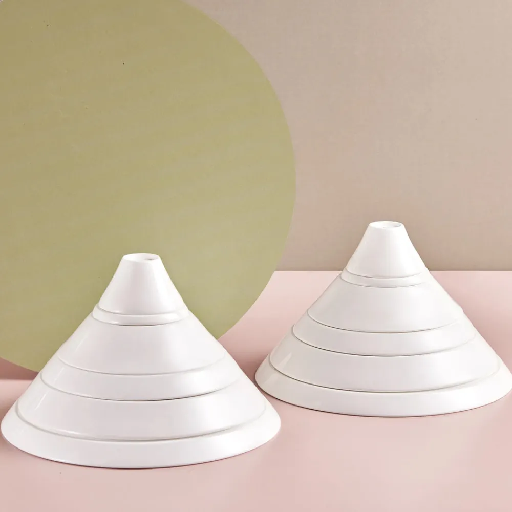 Karaca Hussein Chalayan Digital 6-Teiliges Individuelles Fine Pearl Tafelservice Weıß01