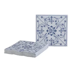 Karaca Indisch Blau Stoffserviette Multıfarben Sale