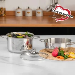 Karaca Induktions Stahlpfanne für Muscheln 20 cm Farblös Clearance