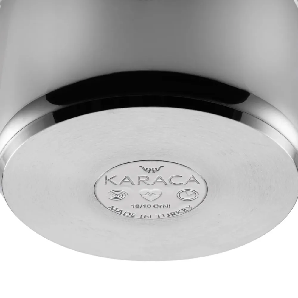 Karaca Induktions Stahlpfanne für Muscheln 20 cm Farblös Clearance
