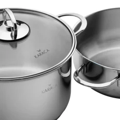 Karaca Induktions Stahlpfanne für Muscheln 20 cm Farblös Clearance