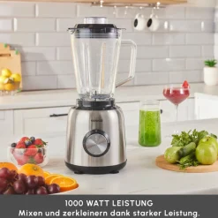 Karaca 1,5 L Glasbehälter Smoothie Blender Inox Clearance