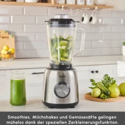 Karaca 1,5 L Glasbehälter Smoothie Blender Inox Clearance