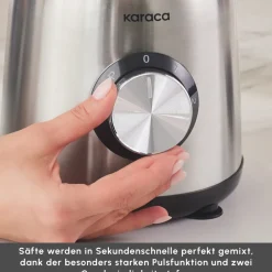 Karaca 1,5 L Glasbehälter Smoothie Blender Inox Clearance