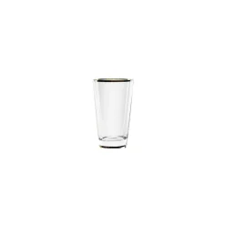 Karaca Jamie Rim 25-teiliges Trinkglas-Set Gold Hot