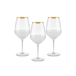 Karaca Jasmine 490 ml 3-teiliges Kelchglas-Set Multıfarben Outlet