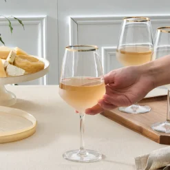 Karaca Jasmine 490 ml 3-teiliges Kelchglas-Set Multıfarben Outlet