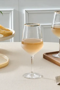 Karaca Jasmine 490 ml 3-teiliges Kelchglas-Set Multıfarben Outlet