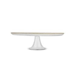 Karaca Jest Rim 6-Person Cake Platter Set, 7 Pieces, Gold Hot