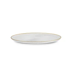 Karaca Jest Rim 6-Person Cake Platter Set, 7 Pieces, Gold Hot