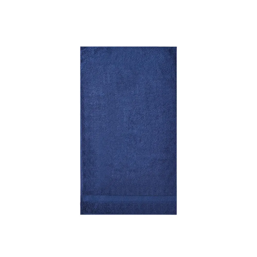 Karaca Joey Handtuch aus Egyptian Baumwolle, Dunkelblau, 50x100 cm Marıne Best