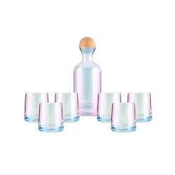 Karaca Jules 7-teiliges Wasserset mit Perlmutt Glanz Clearance