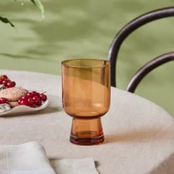 Karaca Julia Wasserglas 340 ml – Amber Gelb Online