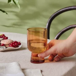Karaca Julia Wasserglas 340 ml – Amber Gelb Online