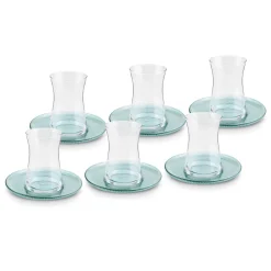 Karaca Juliet Grün 6-Personen-Teeset Yeşil Clearance