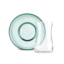 Karaca Juliet Grün 6-Personen-Teeset Yeşil Clearance