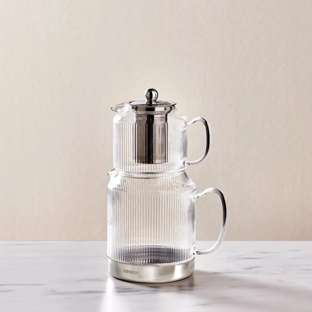 Karaca Kelly Glas Teekanne Farblös Sale