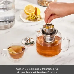 Karaca Kelly Glas Teekanne Farblös Sale