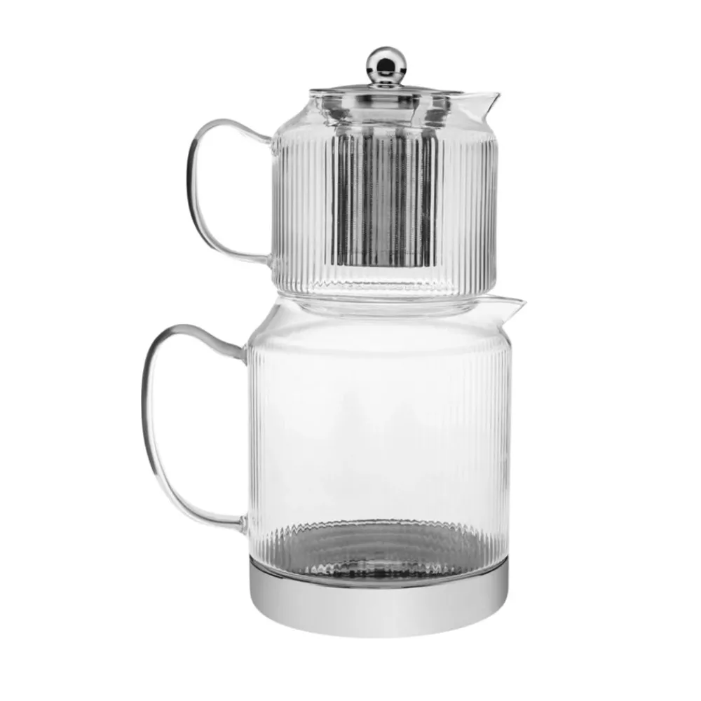 Karaca Kelly XL Glas-Teekanne Farblös New