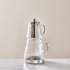 Karaca Keops Glas-Teekanne Farblös Discount