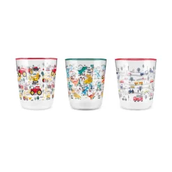Karaca Kids 3-Teiliges Glasbecher-Set Für Jungen Clearance