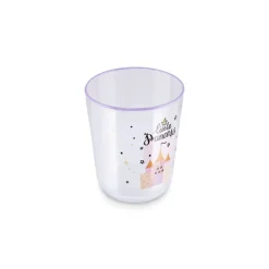 Karaca Kids 3-Teiliges Glasbecher-Set Für Mädchen, Rosa Hot