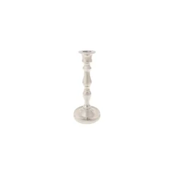 Karaca Lara Kerzenhalter 2-teiliges Set 22,75 cm Silber Sılber Best