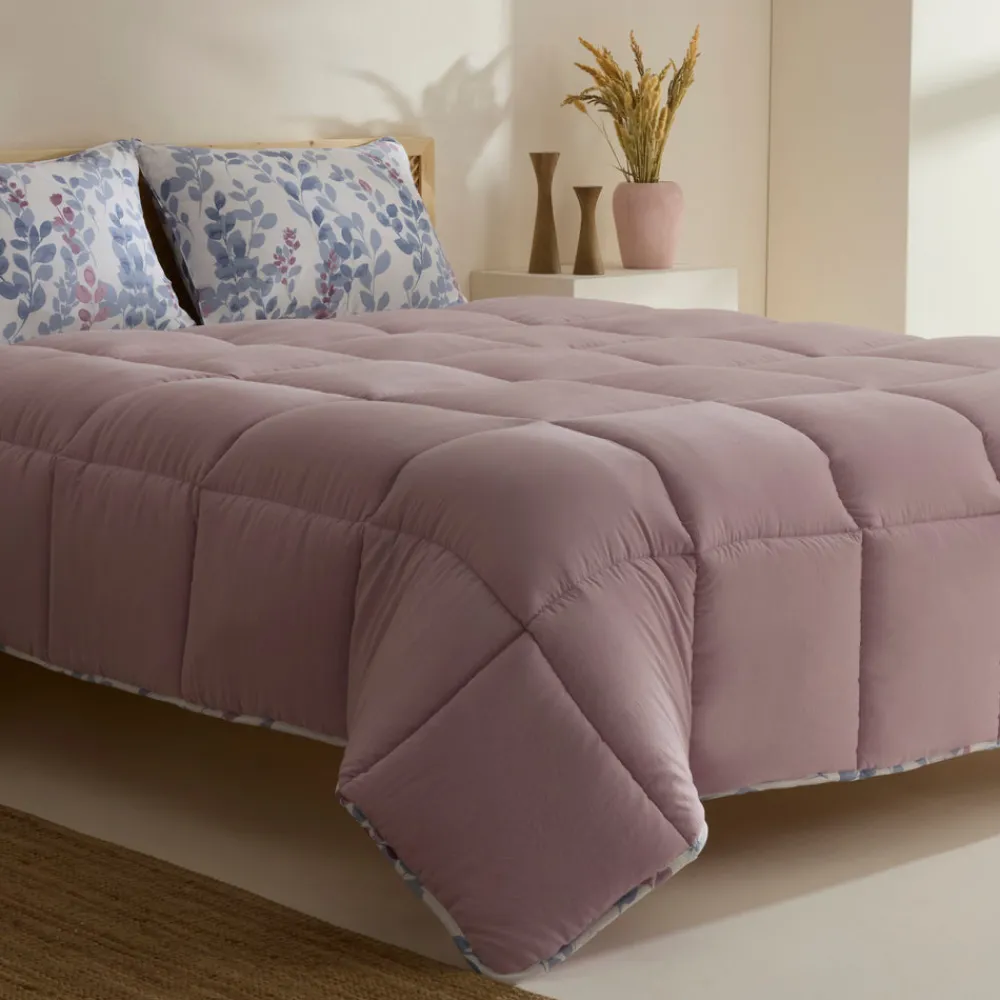 Karaca Leaf Multicolor Doppelbett Komforter Set 200x200+2x50x70 Multıfarben Online