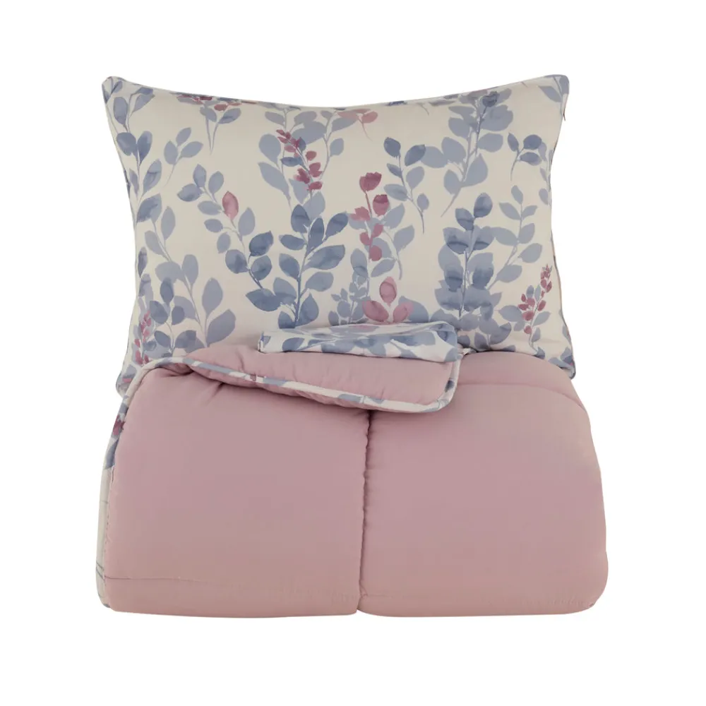 Karaca Leaf Multicolor Doppelbett Komforter Set 200x200+2x50x70 Multıfarben Online
