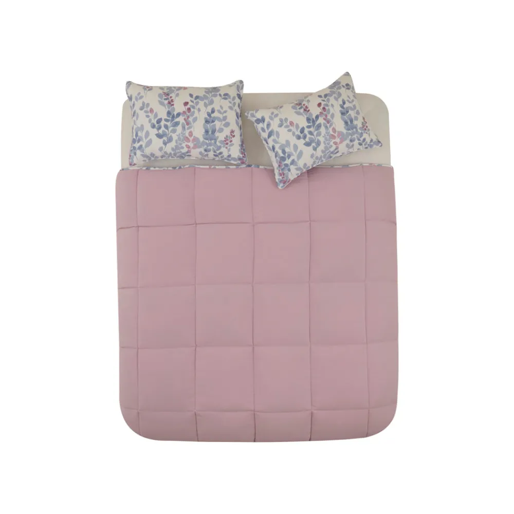 Karaca Leaf Multicolor Doppelbett Komforter Set 200x200+2x50x70 Multıfarben Online