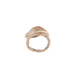 Karaca Leaf 2-teiliges Serviettenring Gold Online