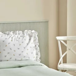 Karaca Lidya Bettwäsche-Set aus 100 % Baumwolle, Einzelbett, Grün Best