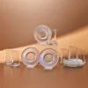 Karaca Lily 12-teiliges Türkisches Teeset für 6 Personen, 170 ml, Luster Outlet