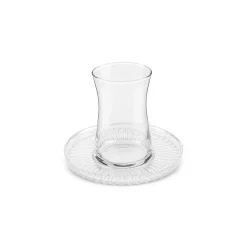 Karaca Lily 12-teiliges Türkisches Teeset für 6 Personen, 170 ml, Luster Outlet