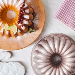 Karaca Lina Geschnittene Gießen Kuchenform 25,5 cm Rosegold Clearance