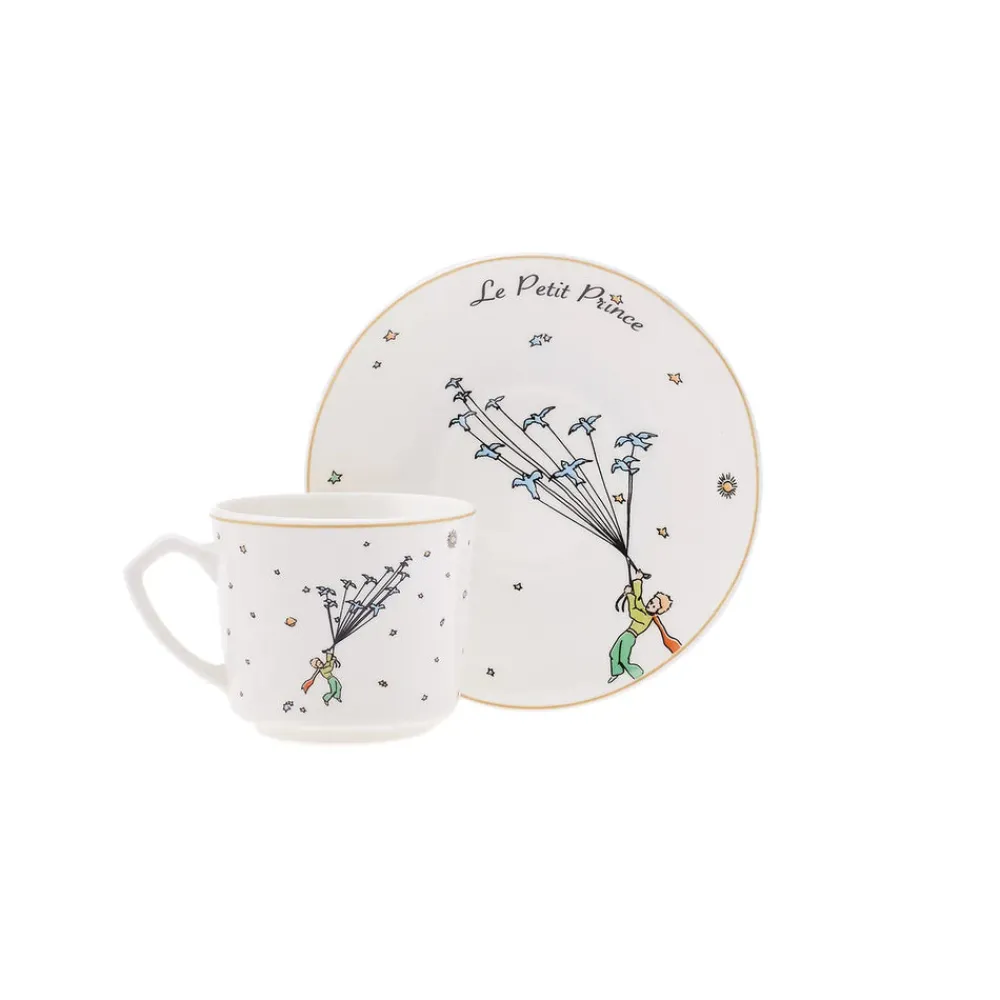 Karaca Little Prince 6 Personen Kaffeetassen-Set 80 ml Multıfarben New