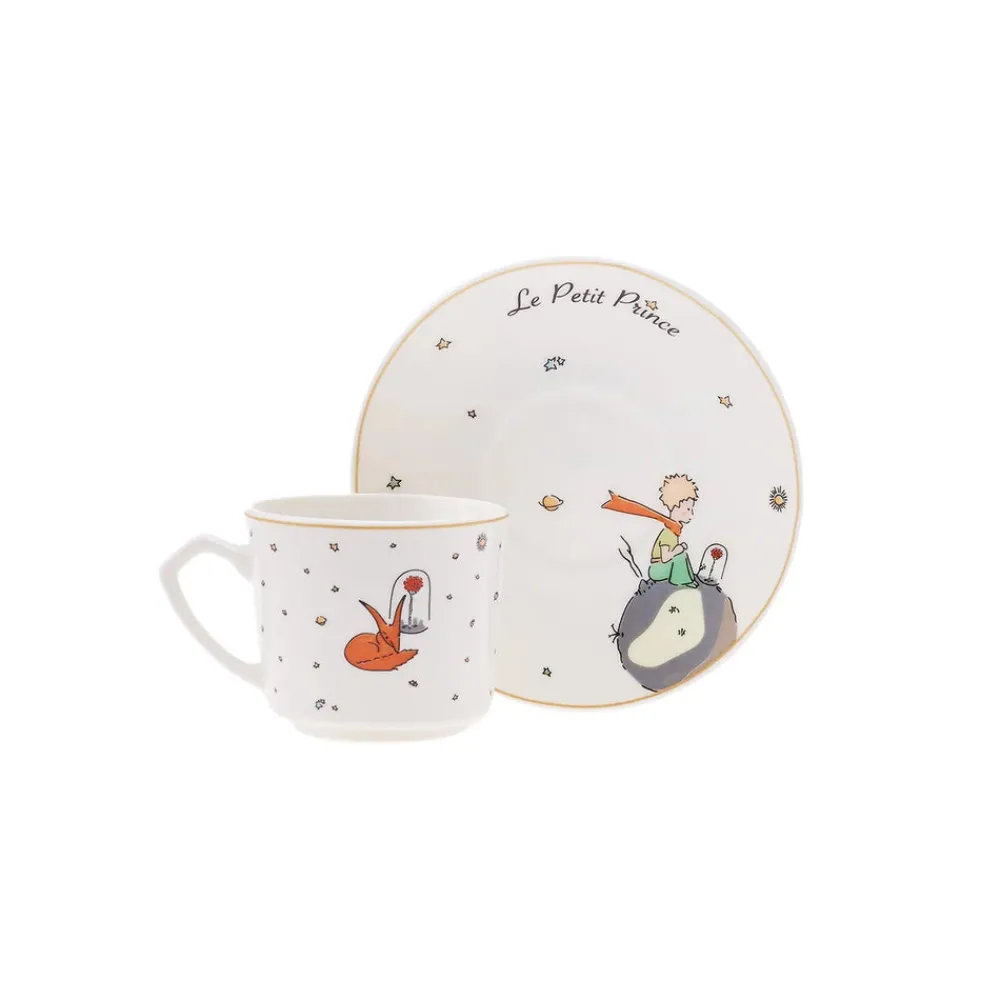 Karaca Little Prince 6 Personen Kaffeetassen-Set 80 ml Multıfarben New