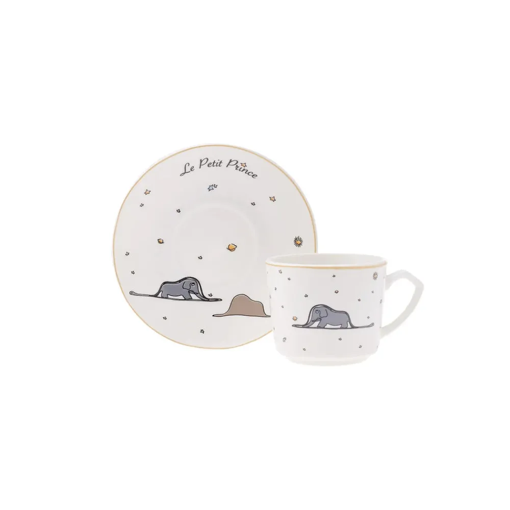 Karaca Little Prince 6 Personen Kaffeetassen-Set 80 ml Multıfarben New