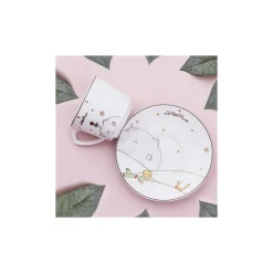 Karaca Little Prince 4-teiliges Mochatassen-Espressotassen Set für 2 Personen Multıfarben New