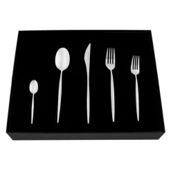 Karaca Lizbon 60-teiliges Besteckset Farblös Clearance